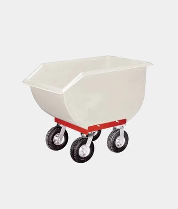 Voerwagen/kruiwagen/strowagen 250 - 575 Liter beschikbaar voor biedingen