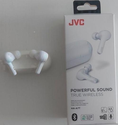 JVC HA-A7T Oordopjes Muziek Wireless Headphones Wit In Ear, Telecommunicatie, Mobiele telefoons | Oordopjes, Gebruikt, In oorschelp (earbud)