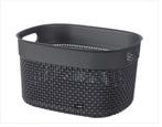 Curver Filo wasmand S 6L donkergrijs van 6 voor 3, -, Zwart, -, Nieuw