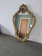 vintage barokke rococo spiegel - 19 de eeuw, Antiek en Kunst, Ophalen of Verzenden, Ovaal, Minder dan 50 cm