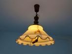 hanglampen, Huis en Inrichting, Lampen | Hanglampen, Minder dan 50 cm, Gebruikt, Glas, Eiken