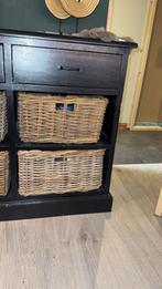 Dressoir zwart, Gebruikt, 5 laden of meer, 150 tot 200 cm, Ophalen of Verzenden