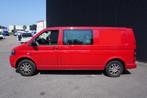 Volkswagen Transporter 2.0 TDI | L2H1 DC | Airco | Cruise |, Euro 5, Stof, Gebruikt, Zwart