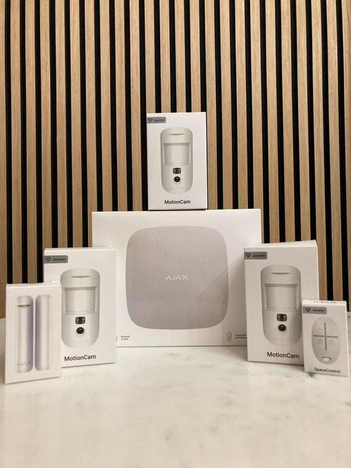 CAM AJAX Hub 2 Kit 3x MotionCAM, alarmsysteem, alarm, Doe-het-zelf en Verbouw, Alarmsystemen, Nieuw, Sirene, Beweging, Draadloos
