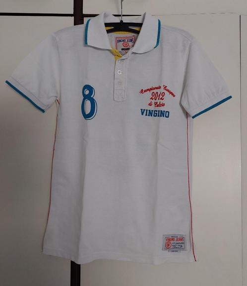 Vingino polo m 12 = 152-158 ZGAN, Kinderen en Baby's, Kinderkleding | Maat 152, Zo goed als nieuw, Jongen, Shirt of Longsleeve