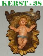 Kerst 38 -/- KERSTKINDJE IN KRIBBE, Diversen, Kerst, Ophalen of Verzenden, Nieuw