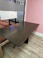 Houten Eettafel, Huis en Inrichting, Tafels | Eettafels, Ophalen, Gebruikt, 100 tot 150 cm, Eikenhout