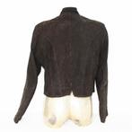Prachtige Suede/Leren Lanaby's Jasje (L) € 80,-, Bruin, Maat 42/44 (L), Ophalen of Verzenden, Zo goed als nieuw