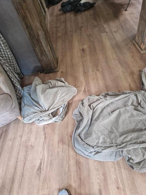 Hoezen fauiteil ektorp vellinge  beige, Huis en Inrichting, Fauteuils, Zo goed als nieuw, Stof, 75 tot 100 cm, Ophalen of Verzenden