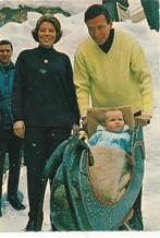 49 Vakantie Koninklijke familie in Lech Oostenrijk 1968, Ophalen of Verzenden, Nederland, Kaart, Foto of Prent