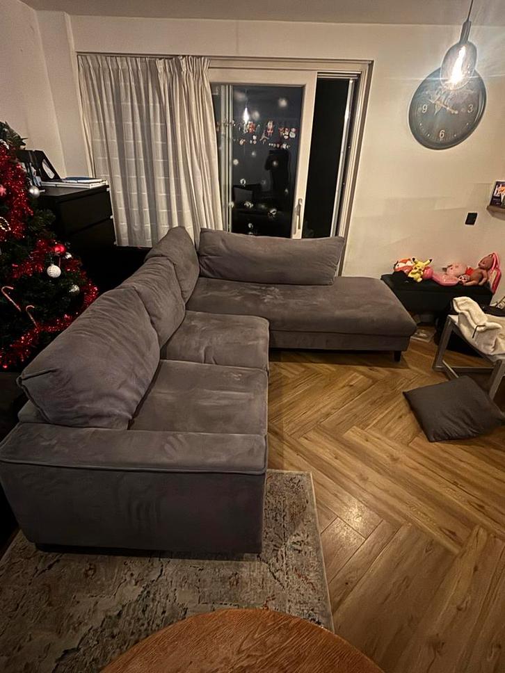 Goosens Hoekbank 3-zits - Stijlvol en Comfortabel, Huis en Inrichting, Banken | Sofa's en Chaises Longues, Gebruikt, Driepersoons