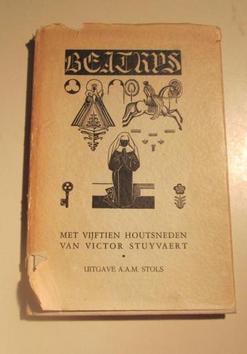 Oud Boek - Beatrijs - houtsneden van Victor Stuyvaert beschikbaar voor biedingen