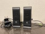 Speaker set | Logitech S-100 | Zwart, Computers en Software, Pc speakers, Ophalen of Verzenden, Gebruikt, Logitech G