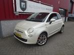 Fiat 500 1.4-16V Sport // Clima // 6-Bak // 1/2 Leer, Voorwielaandrijving, 101 pk, Gebruikt, Zwart