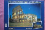 CLEMENTONI FLUORESCENT COLLECTION PUZZLE 1.000st. 3.50euro, Ophalen of Verzenden, 500 t/m 1500 stukjes, Zo goed als nieuw, Legpuzzel