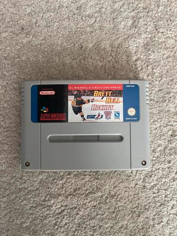 Brett Hull Hockey - Super Nintendo (SNES) beschikbaar voor biedingen