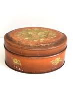 Nostalgisch oud trommeltje, Ophalen of Verzenden, Gebruikt, Koek(jes)