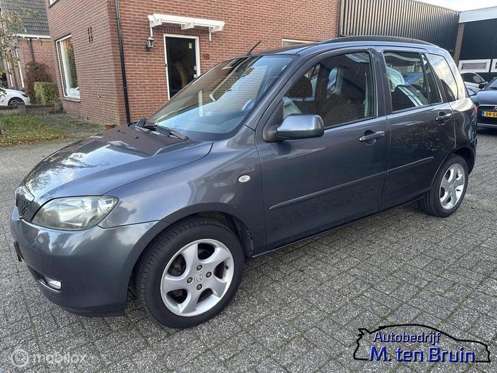 Mazda 2 1.4 Dynamic Trekhaak/LM velgen/Airco/APK 04-11-2026, Auto's, Mazda, Bedrijf, Te koop, ABS, Airbags, Airconditioning, Alarm