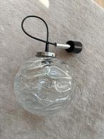 Jaren 70 glazen bollamp, Ophalen of Verzenden, Nieuw, Minder dan 50 cm