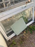 Houten Ramen en Kozijnen - Hergebruik, Doe-het-zelf en Verbouw, Ophalen, Gevelraam of Ruit, Gebruikt, Minder dan 80 cm