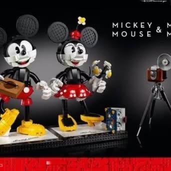 Lego Mickey Mouse & Minnie Mouse Buildable Characters, Kinderen en Baby's, Speelgoed | Duplo en Lego, Zo goed als nieuw, Lego