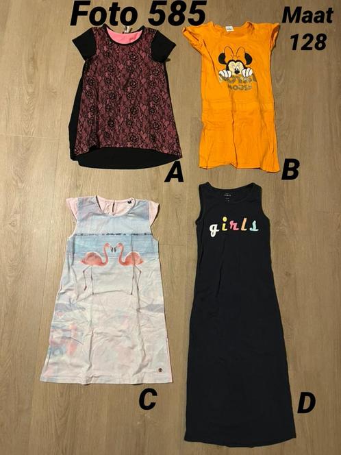 Jurk meisje maat 128 Zgan *foto 585*, Kinderen en Baby's, Kinderkleding | Maat 128, Zo goed als nieuw, Ophalen of Verzenden