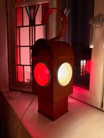 Antieke treinlamp, Ophalen