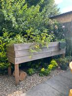 Moestuinbak op wielen, Ophalen, Gebruikt, Hout