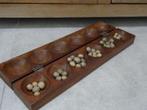 Mancala bordspel bonenspel houtsnijwerk houten spel Afrika, Hobby en Vrije tijd, Gezelschapsspellen | Bordspellen, Ophalen of Verzenden