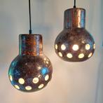 Vintage Herda Fatlava hanglampen, jaren'60., Ophalen of Verzenden, Zo goed als nieuw, Overige materialen, Minder dan 50 cm