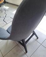 Een luxe soel grijs, Huis en Inrichting, Stoelen, Ophalen, Zo goed als nieuw, Grijs, Eén