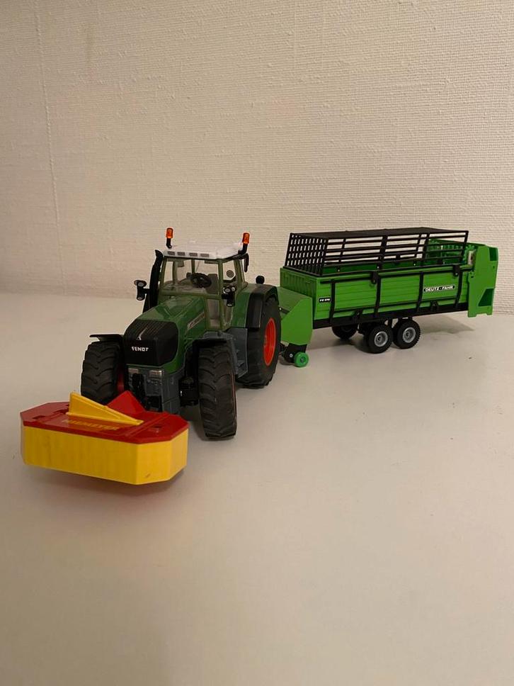 Siku maaier, Fendt, opraapwagen, balenpers, Kinderen en Baby's, Speelgoed | Speelgoedvoertuigen, Zo goed als nieuw, Verzenden