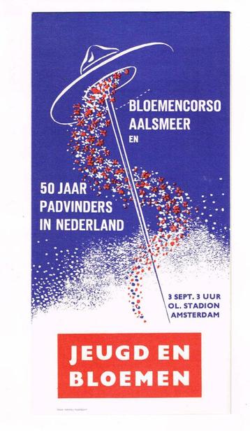 scouting 50 Jaar padvinders Bloemencorso Aalsmeer 1960 beschikbaar voor biedingen