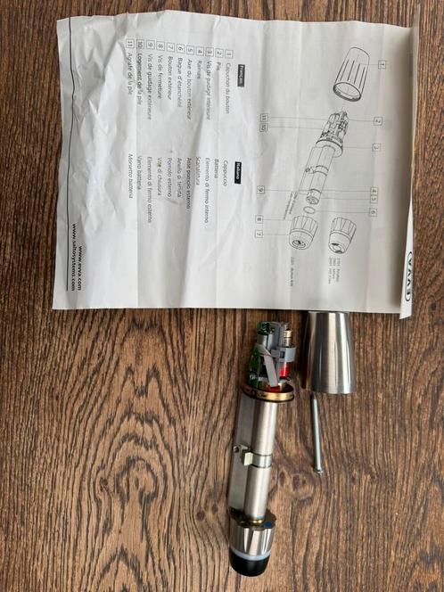 Salto Access Control E-Cylinder Z701 EVVA, Motoren, Accessoires | Sloten, Zo goed als nieuw, Ophalen of Verzenden
