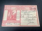 Briefkaart G. 214g, echt gebruikt van Wapenveld naar Java, Verzenden, Briefkaart