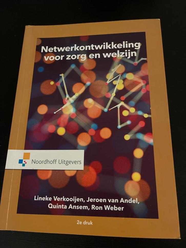 Netwerkontwikkeling Zorg & Welzijn - 2e druk, Boeken, Studieboeken en Cursussen, Zo goed als nieuw, HBO, Gamma, Ophalen of Verzenden