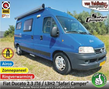 Fiat Ducato 2.3 JTd - L3H2 "Safari Camper" NL-bus beschikbaar voor biedingen