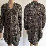 Dames lange vest trui sweater knit tricot top bont wol S, Kleding | Dames, Ophalen of Verzenden, Zo goed als nieuw, Maat 36 (S)