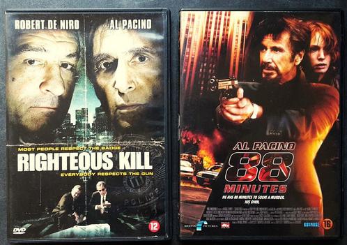DVD Set - 88 Minutes en Righteous Kill - Al Pacino, Cd's en Dvd's, Dvd's | Thrillers en Misdaad, Zo goed als nieuw, Actiethriller