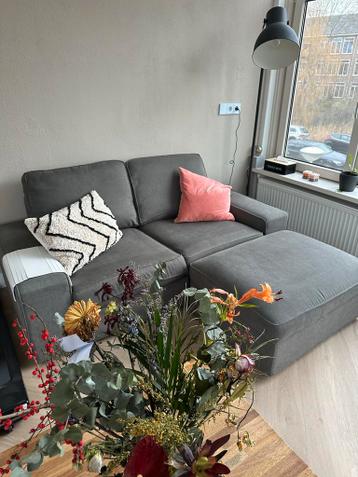 IKEA Kivik 2-zits bank + hocker - afbeelding 2