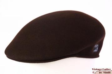 Voorgevormde pet Borsalino Travel bruin vilt 56 = S nieuw beschikbaar voor biedingen