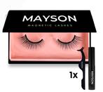 Magnetische Wimpers mayson Tiny - Nieuwe set!, Ogen, Verzenden, Zwart, Nieuw