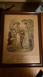 La Mode Illustrée - Antieke Prent, Antiek en Kunst, Ophalen of Verzenden