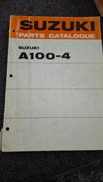 Suzuki A100-4 partslist, Ophalen of Verzenden, Suzuki