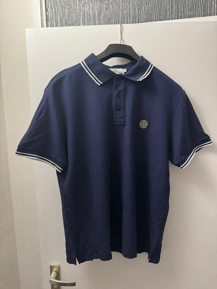 Stone Island polo marineblauw maat XL, Kleding | Heren, Polo's, Nieuw, Maat 56/58 (XL), Blauw, Ophalen of Verzenden