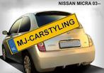 Nissan Micra K12 – Dakspoiler, Ophalen of Verzenden