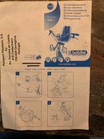 Bobike Mini+ Voorzitje met Windscherm, Ophalen, Gebruikt, Voetsteuntjes, Voorzitje