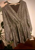 Fantastische Glitter Jumpsuit H&M Maat S!, Kleding | Dames, Jumpsuits, Ophalen of Verzenden, Zo goed als nieuw, Maat 36 (S), Overige kleuren