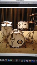 Pearl wood/ fiberglass drumkit - vintage Pearl snare, Muziek en Instrumenten, Drumstellen en Slagwerk, Ophalen, Gebruikt, Pearl