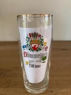 12 Dommelsch bierglazen 250 jaar (nieuwstaat) gouden rand, Verzamelen, Biermerken, Ophalen of Verzenden, Nieuw, Glas of Glazen